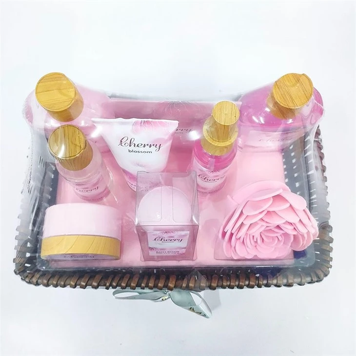 Cherry Flavored Bath Gift Set