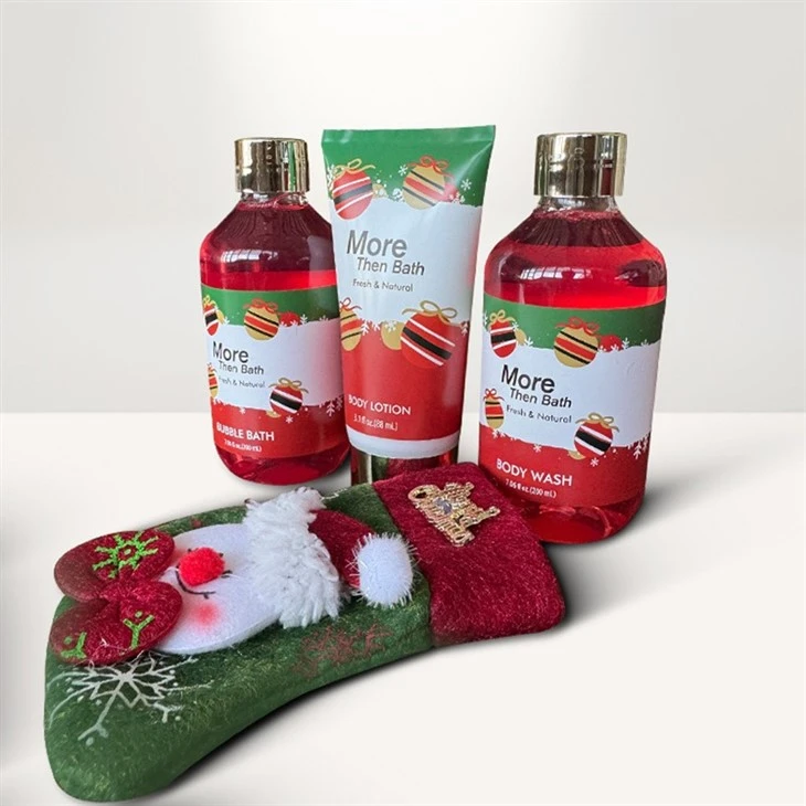 Bubble Bath Body Lotion Body Wash Three Piece Set