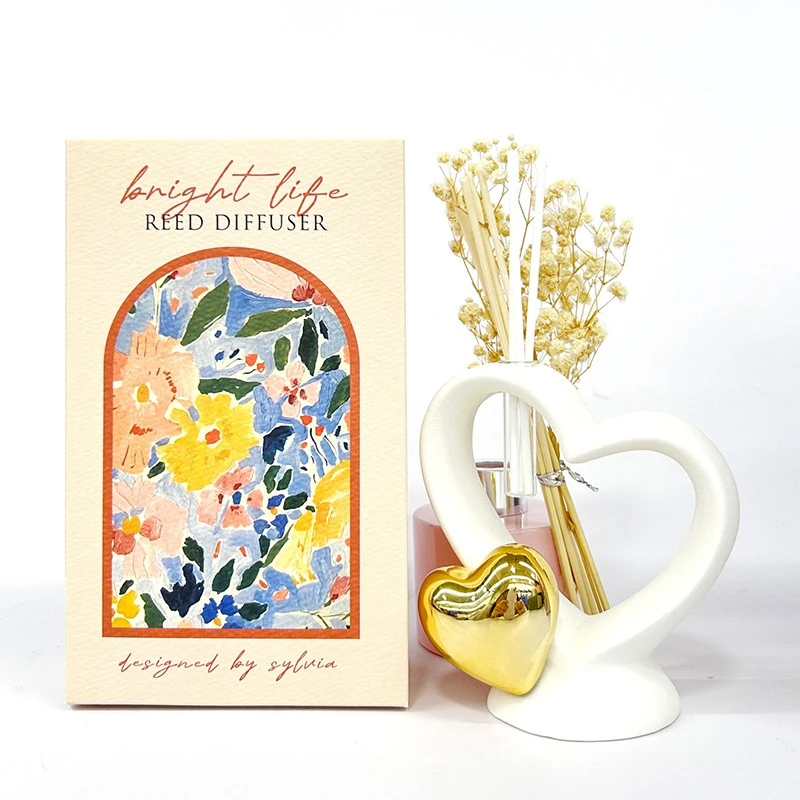 Flower Reed Diffuser Set