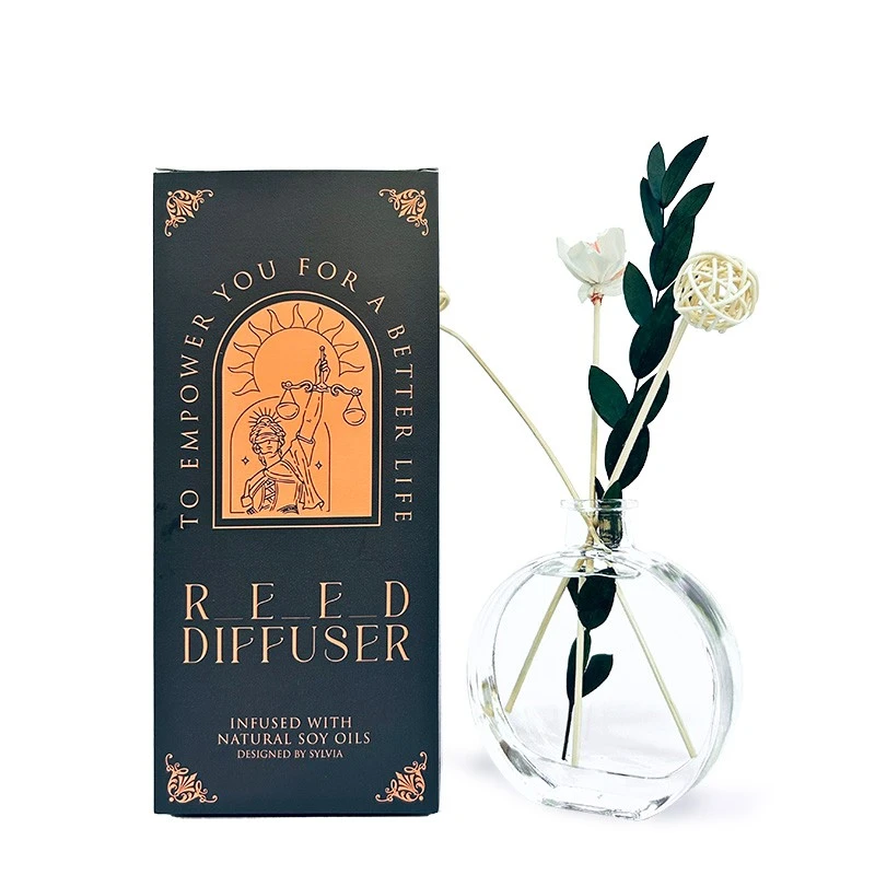 Flower Reed Diffuser Set
