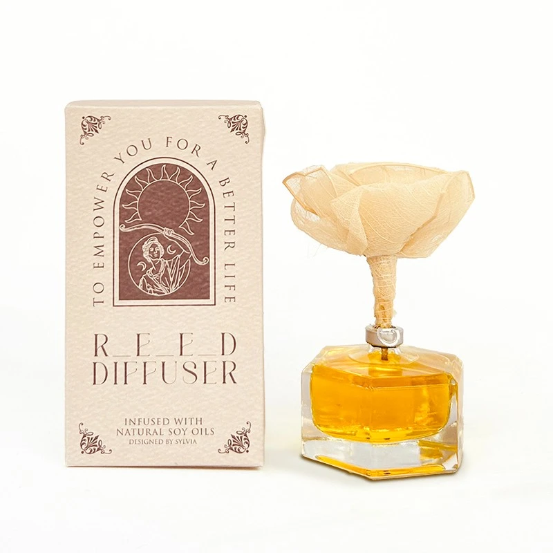 Flower Reed Diffuser Set