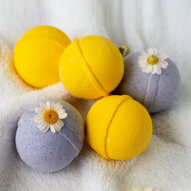 Globular Colorful Bath Bomb