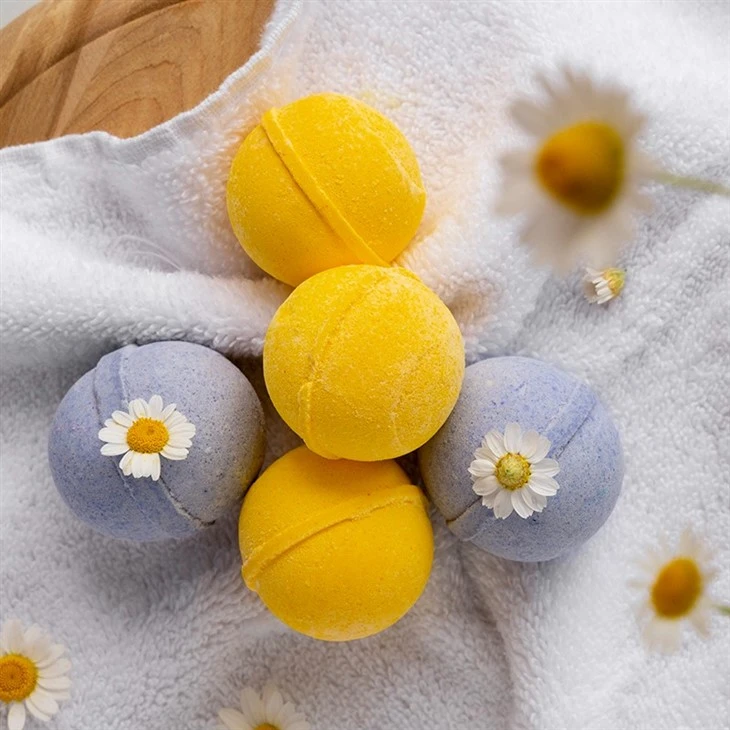 Globular Colorful Bath Bomb